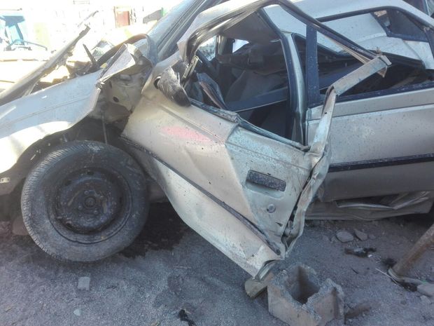 حادثه رانندگی در محور اراک - قم یک کشته و یک مجروح به جا گذاشت