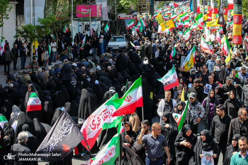 مراسم چهلمین روز شهادت رهبر شهید انقلاب -4