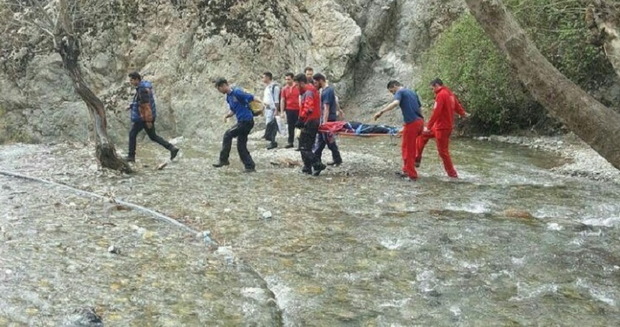 کوهنورد تهرانی در سقوط  از ارتفاعات نمین جان باخت