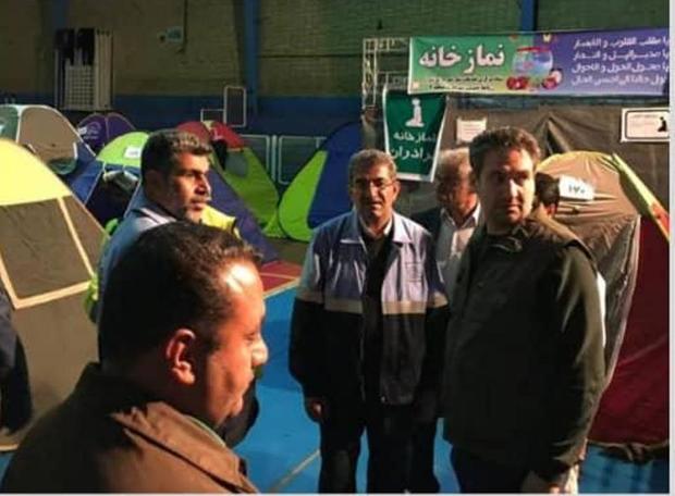 نماینده ویژه میراث فرهنگی از اسکان اضطراری مسافران در شیراز بازدید کرد