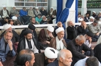 مراسم روز شهادت امام محمد باقر (ع) در دفتر آیت‌الله‌العظمی صانعی (5)