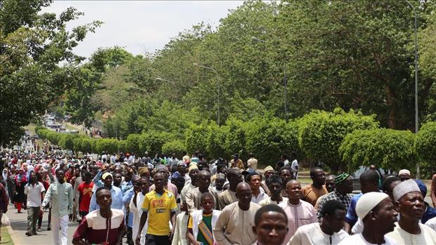 تظاهرات گسترده شیعیان نیجریه در پایتخت