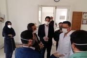 ۲۰ تخت بستری بیماران کرونایی در پارسیان راه اندازی شد