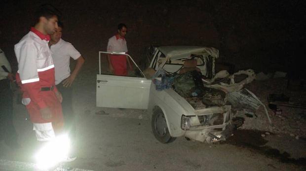 حادثه رانندگی در جاده میانه - تبریز 3 فوتی به جا گذاشت