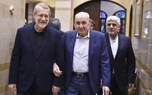 تصویری متفاوت از علی لاریجانی  با رئیس مجلس لبنان