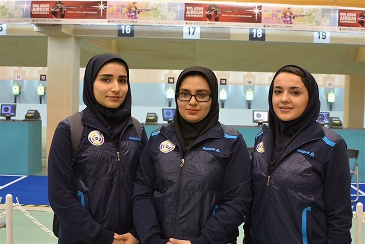  قهرمانی ایران در تپانچه بادی جوانان آسیا