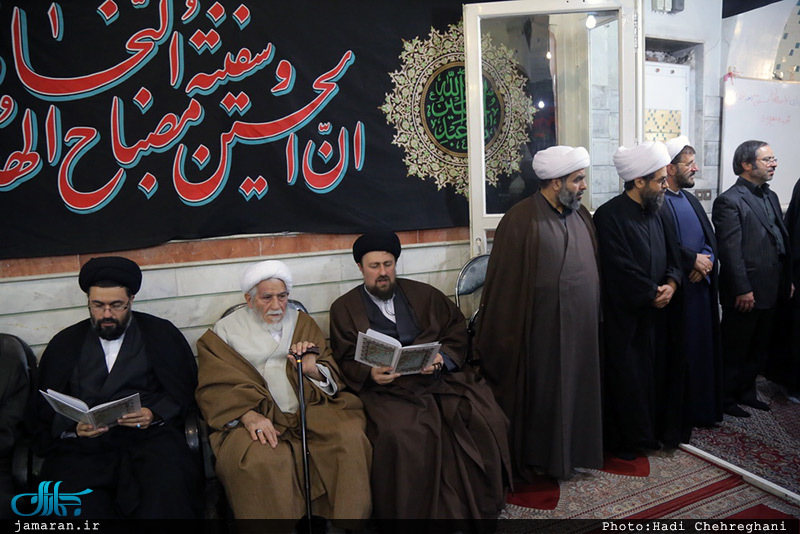 مراسم چهلمین روز درگذشت آیت الله راستی کاشانی(ره) در قم 