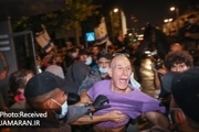انفجار خشم هزاران معترض مقابل اقامتگاه نتانیاهو+ تصاویر