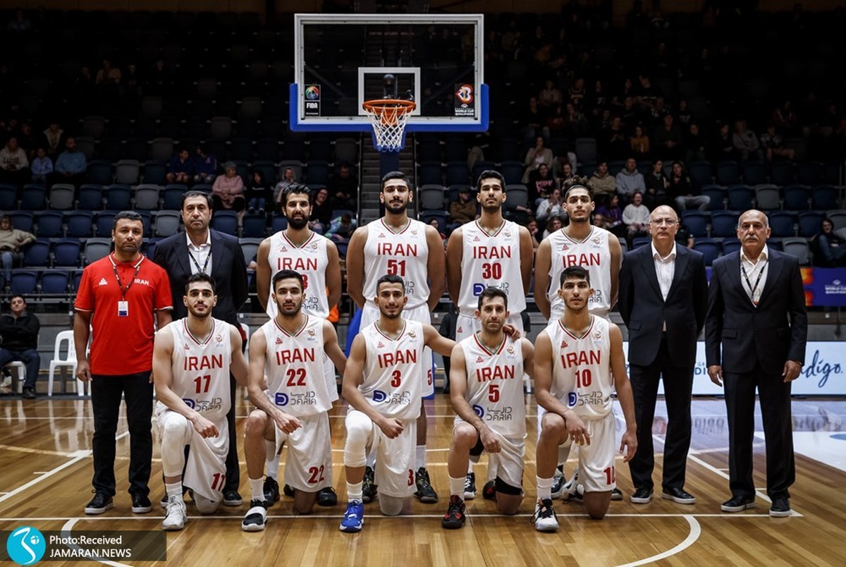 کاهش شانس بسکتبال ایران برای صعود به جام جهانی + عکس