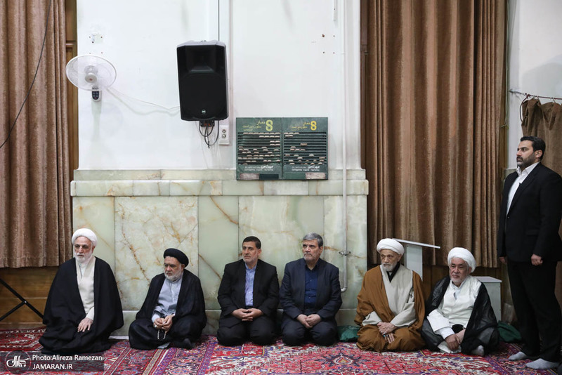 مراسم تشییع مرحوم حجت الاسلام و المسلمین حسینعلی نیری