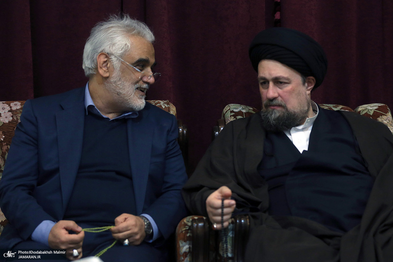 دیدار رییس دانشگاه آزاد اسلامی با سید حسن خمینی