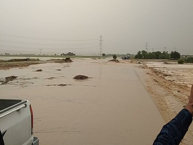 47 میلیمتر بارندگی در دزفول ثبت شد