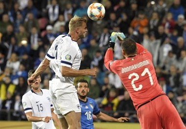  برتری دشوار ایتالیا در خانه فنلاند/ پیروزی اسپانیا در شب رسیدن راموس به رکورد کاسیاس
