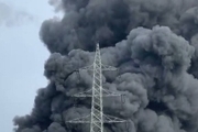انفجار مهیب در یک کارخانه بزرگ شیمیایی در آلمان+عکس