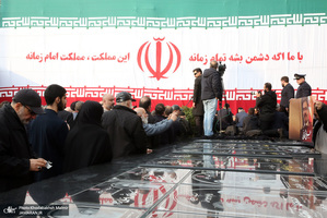 مراسم تشييع شهيد درياسالار علی شمخانی در امام زاده صالح (ع)