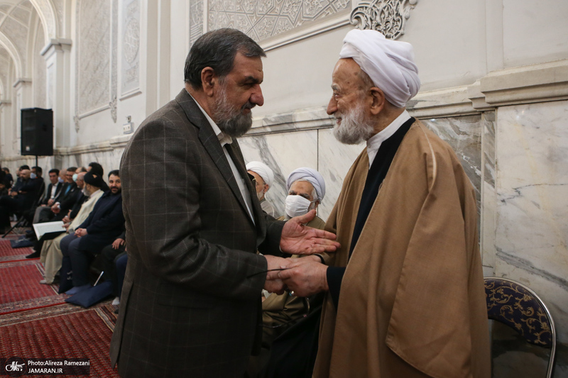 مراسم هفتمین روز درگذشت همسر شهید مطهری