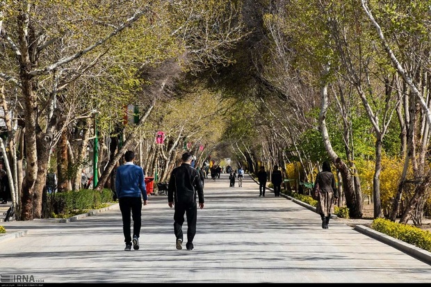 هوای اصفهان گرم می شود