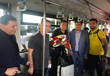 دیدار ویلموتس با کمالوند و بازیکنان پارس جم+عکس
