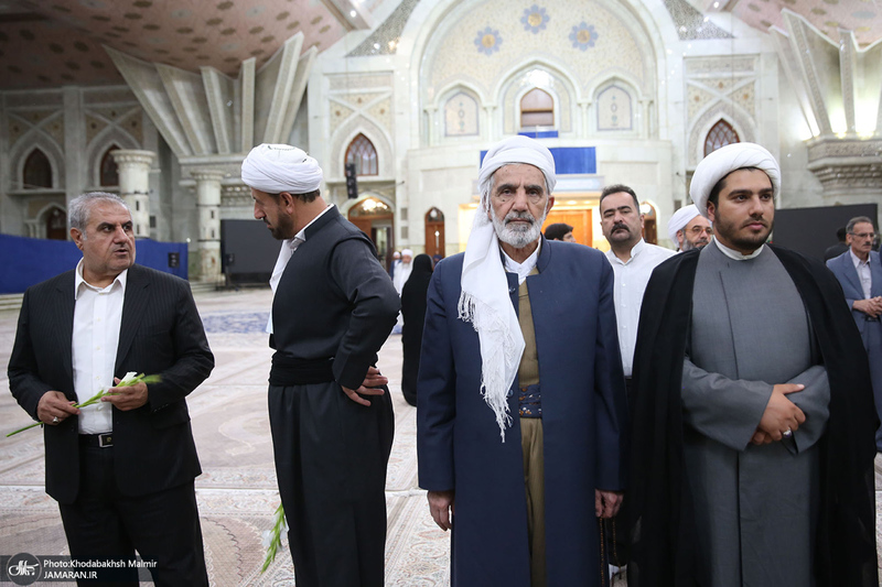 تجدید میثاق میهمانان سی و ششمین کنفرانس بین المللی وحدت اسلامی‎‎ با آرمان های امام خمینی (س)