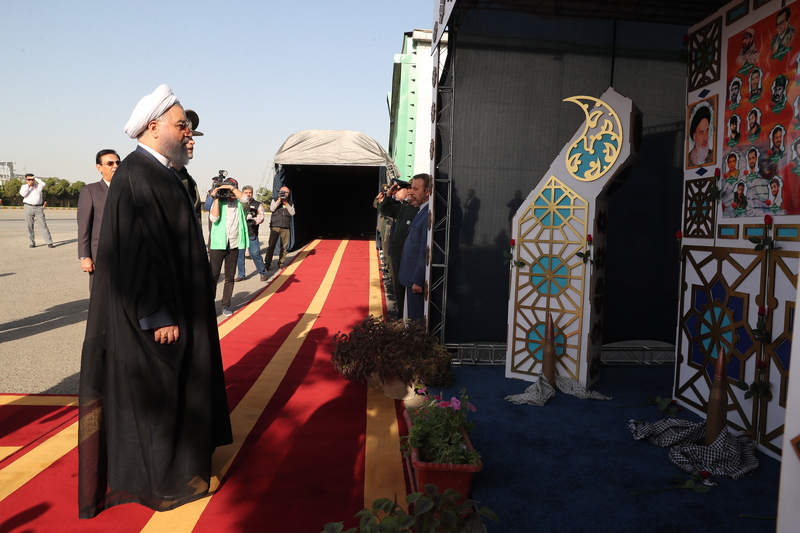 مراسم سالروز صنعت دفاعی با حضور رئیس جمهور