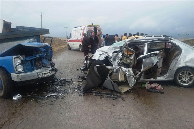 تصادفات منجر به فوت در استان اردبیل افزایش یافت