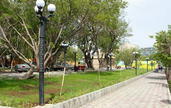 تغییر نام باغ توت گلگشت تبریز، به پارک "غازان"