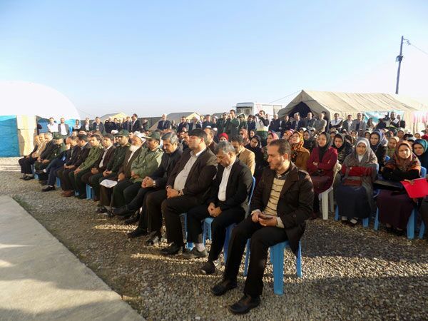 افتتاح بیمارستان صحرایی در شهرستان مرزی گمیشان