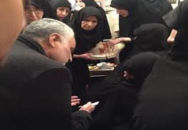 ماجرای انگشتر عقیقی که سردار قاسم سلیمانی به همسر آیت‌الله هاشمی داد