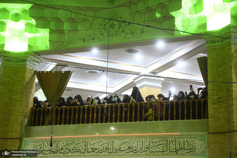 وداع با پیکر استاد فاطمی نیا (ره) در دانشگاه امام صادق (ع)