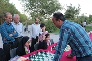 مسابقه شطرنج یک نفر با چند نفر در میبد برگزار شد
