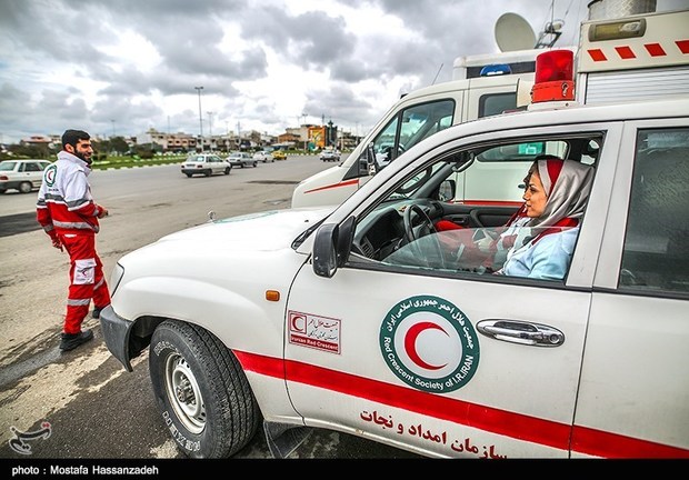 آماده‌باش ۹۰ نیروی هلال احمر استان قزوین ۴۰۹ نفر امدادرسانی شدند
