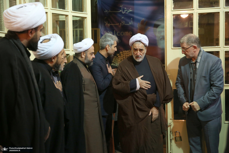 مراسم ختم مرحوم حجت الاسلام و المسلمین صالحی منش در حسینیه جماران