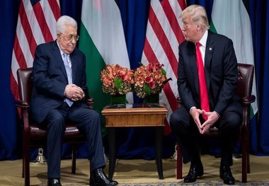 ممنوعیت ورود هیئت تشکیلات خودگردان به آمریکا/ رژیم صهیونیستی از ترامپ تشکر کرد