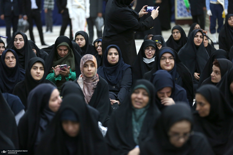 مراسم تجدیدمیثاق دانشگاهیان با آرمان‌های امام خمینی (س)