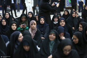 مراسم تجدیدمیثاق دانشگاهیان با آرمان‌های امام خمینی (س)