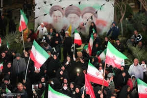 اجتماع حمایت از رزمندگان در مقابله با دشمن آمریکایی - صهیونی در پرند-۱