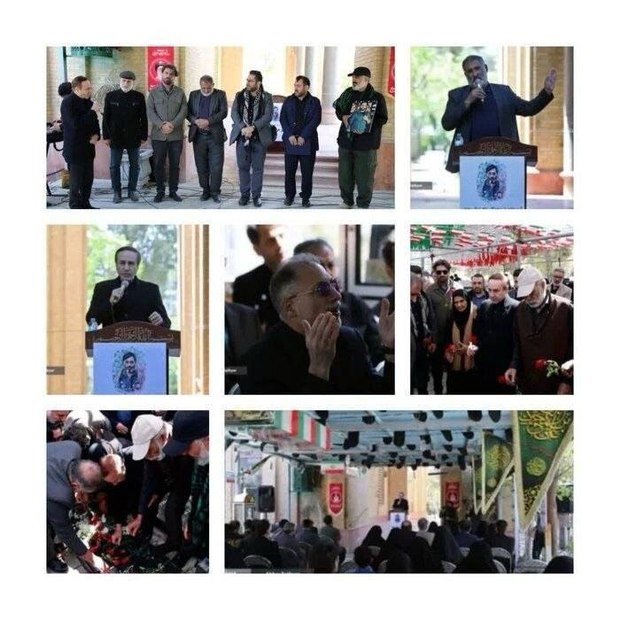 ادای احترام هنرمندان به پدر موشکی ایران