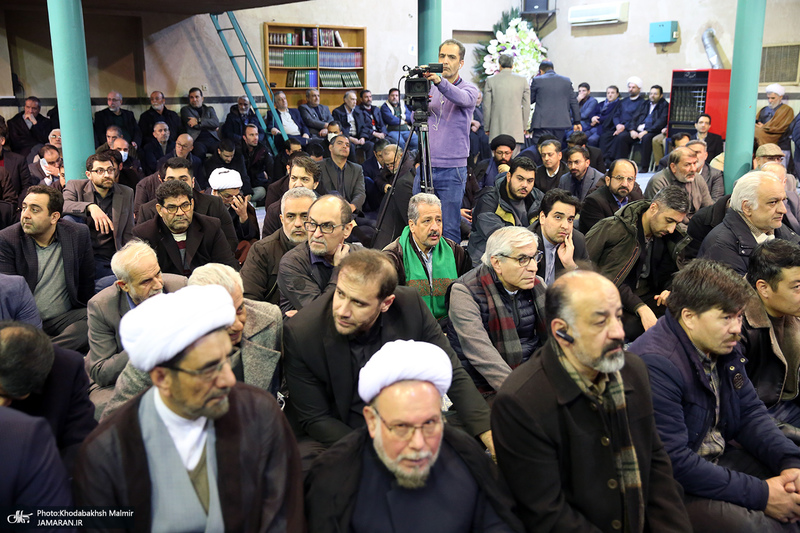 مراسم بزرگداشت آیت الله موسوی بجنوردی (ره) در حسینیه جماران - 2