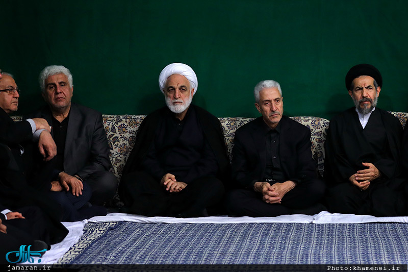 عزاداری اربعین حسینی با حضور هیئت‌های دانشجویی در حسینیه امام خمینی