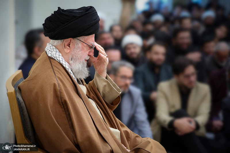 مجلس عزاداری سالروز شهادت حضرت امام جعفر صادق (ع) با حضور رهبر معظم انقلاب