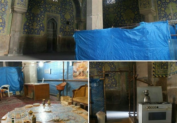 واکنش میراث فرهنگی به شایعه &quot;فروش کاشی در مسجد امام&quot; اصفهان‌
