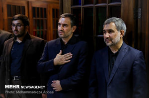 مراسم ختم والده برادران اسماعیلی