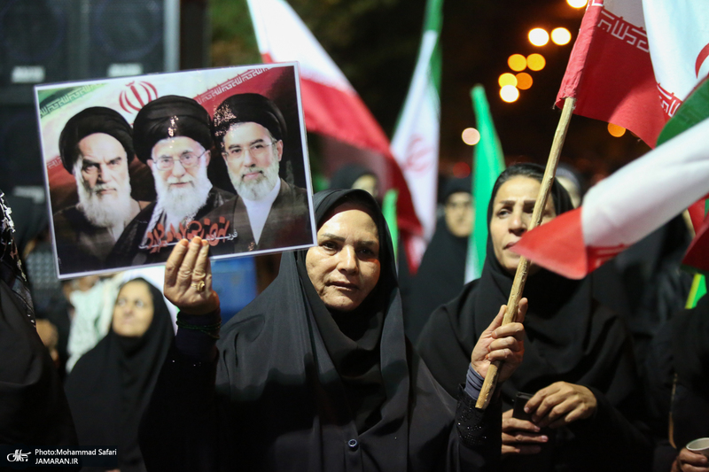 پنجاه و پنجمین شب اجتماع پر شور مردم در فسا