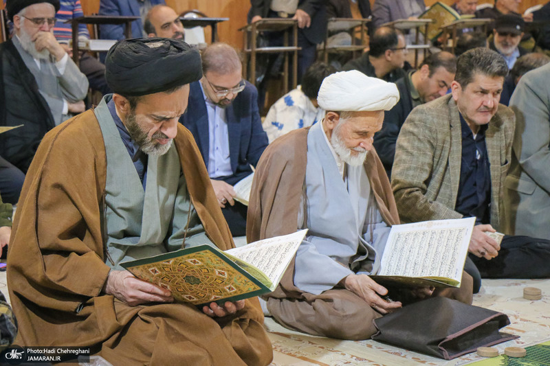 مراسم بزرگداشت آیت موسوی تبریزی در قم