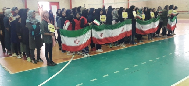 والیبال بانوان جام فجر استان بوشهر درگناوه آغاز شد