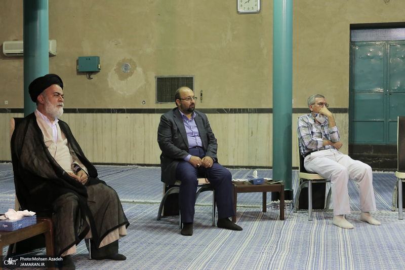 دیدار اعضای شورای مرکزی کانون زندانیان سیاسی مسلمان قبل از انقلاب با سید حسن خمینی