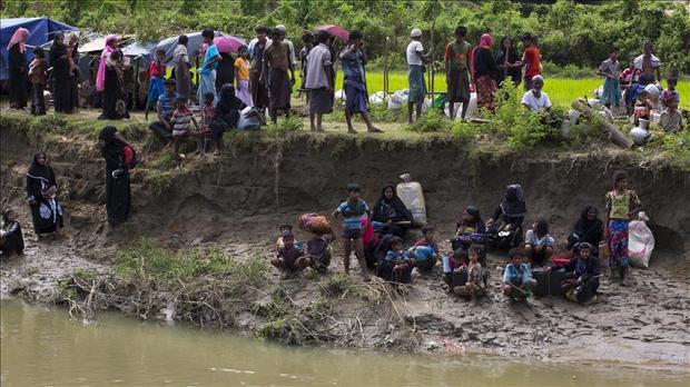 دولت میانمار: ۴۰ درصد روستاهای مسلمانان تخلیه شده‌اند