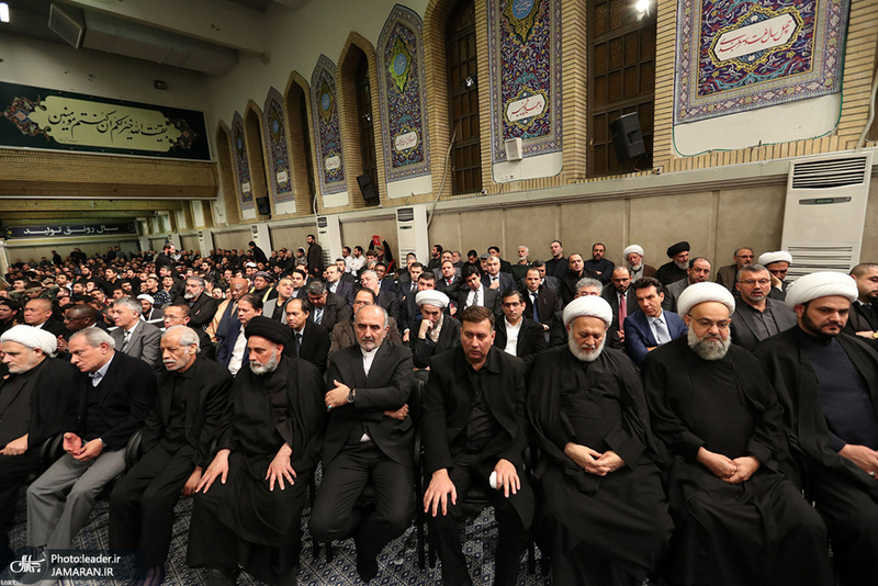 مراسم بزرگداشت شهید حاج قاسم سلیمانی و همرزمانش در حسینیه امام خمینی (ره)