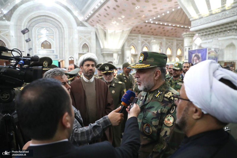 تجدید میثاق فرماندهان و کارکنان ارتش با آرمان‌های امام خمینی (س)
