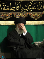 آخرین شب مراسم عزاداری حضرت فاطمه‌زهرا(س) در حسینیه امام خمینی 
